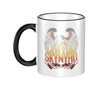 Unisex Skynyrd Rock Band Lynyrd Ceramic Coffee Mug 330ML Tea Cup Colorful Premium Cup for Men and Women at Home Office Travel or on Birthday Occasions