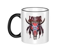 Unisex Skynyrd Rock Band Lynyrd Ceramic Coffee Mug 330ML Tea Cup Colorful Premium Cup for Men and Women at Home Office Travel or on Birthday Occasions