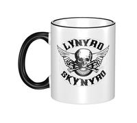 Unisex Skynyrd Rock Band Lynyrd Ceramic Coffee Mug 330ML Tea Cup Colorful Premium Cup for Men and Women at Home Office Travel or on Birthday Occasions