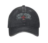 Unisex Skynyrd Rock Band Lynyrd Vintage Baseball Cap Washed Cotton Sun Caps Casual All-Match Outdoor Hat