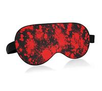 Unisex Sleep Eye Mask Blood Pattern Cool Halloween Hipster Night Sleeping Mask Comfortable Eye Sleep Shade Cover
