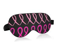 Unisex Sleep Eye Mask Breast Cancer Pink Night Sleeping Mask Comfortable Eye Sleep Shade Cover