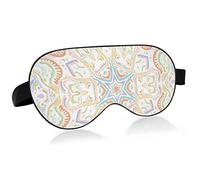 Unisex Sleep Eye Mask Colorful Mandala Nature Culture Night Sleeping Mask Comfortable Eye Sleep Shade Cover