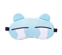Unisex Sleep Eye Mask, Cute Design, Light-Blocking and Breathable, Relieves Eye Fatigue, Suitable for Travel(Tears Blue)