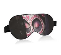 Unisex Sleep Eye Mask Day of The Dead Sugar Skull Night Sleeping Mask Comfortable Eye Sleep Shade Cover