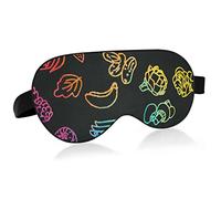 Unisex Sleep Eye Mask Fruits Vegetarianism Night Sleeping Mask Comfortable Eye Sleep Shade Cover