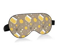 Unisex Sleep Eye Mask Funny bee Save Honey Night Sleeping Mask Comfortable Eye Sleep Shade Cover