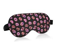 Unisex Sleep Eye Mask Glowing Glitter Hearts Seamless Night Sleeping Mask Comfortable Eye Sleep Shade Cover