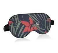 Unisex Sleep Eye Mask Hawaiian Tropical raft Floral Night Sleeping Mask Comfortable Eye Sleep Shade Cover