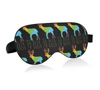 Unisex Sleep Eye Mask Oh Deer im Queer Funny Gay Pride Night Sleeping Mask Comfortable Eye Sleep Shade Cover