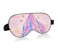 Unisex Sleep Eye Mask Pink Mermaid Tail Watercolor Night Sleeping Mask Comfortable Eye Sleep Shade Cover