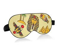 Unisex Sleep Eye Mask Pyramids Eyes of Horus Night Sleeping Mask Comfortable Eye Sleep Shade Cover