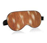 Unisex Sleep Eye Mask Sika Deer Skin Camouflage Night Sleeping Mask Comfortable Eye Sleep Shade Cover