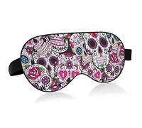 Unisex Sleep Eye Mask Sugar Skull mexcian Tradition Night Sleeping Mask Comfortable Eye Sleep Shade Cover