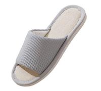 Unisex Slippers, Bath Slippers, Non-Slip Bath Slippers, House Slippers, Large Size Slippers, Non-Slip Slippers, Bathing Slippers, Lovers, Flip Flops Slippers, gray, 9.5 UK