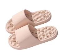 Unisex Slippers, Women's Slippers, Sandals, Non-Slip Bathing Shoes with Massage Point Slippers, Summer Beach Slippers, Slides, Acupressure Slippers, Super Soft Slippers, Indoor Shower Shoes, pink, 4