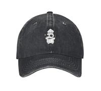 Unisex Snapback Cap Cute Panda Chef with Spatula and Knife Baseball Hat Breathable Sandwich Hat Comfort Outdoor Hat for Hiking Summer Gym