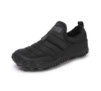 Unisex Snow Boots Women's Warm Lined Slip on Ankle Boots - Men's Anti-Slip Outdoor Hiking Winter Boots - Cold Weather Insulated Work Shoes