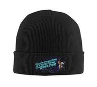 Unisex Springsteens Rock Singer Bruce Beanie Winter Hat with Velvet Applique for Men Women Wonderful Gift for Him/Her