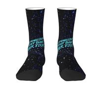 Unisex Springsteens Rock Singer Bruce Color-Blocked Socks Moisture-Wicking 3D Printed Crew Socks Unique Design