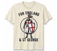Unisex St Georges Day Tshirt for England & St George Proud English Flag Tee