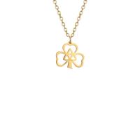 Unisex Stainless Steel Necklaces Celtic Knot Clover Beads Chain Layered Flower Choker For Women Lady Talisman Jewellery fashion