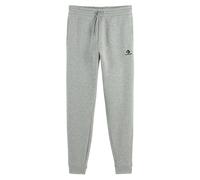 Unisex Star Chevron Joggers in Cotton Mix Grey Marl