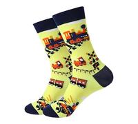 Unisex Steam Trains Locomotives Novelty Socks One Size UK 6-10 EU 40-45