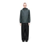 Unisex Storm Breaker Windbreaker in Straight Fit with Hood Dark Grey