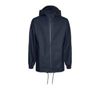 Unisex Storm Breaker Windbreaker in Straight Fit with Hood Navy