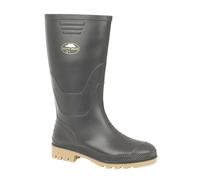 Stormwells Josie Wellington Kids | Slip On Shoes | Black | UK Size 8