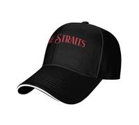 Unisex Straits Rock Band Dire Baseball Cap Casual Sandwich-Style Breathable Sun Hat Summer hat Adjustable Size dad hat for Running Workouts and Outdoor Activities