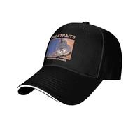 Unisex Straits Rock Band Dire Baseball Cap Casual Sandwich-Style Breathable Sun Hat Summer hat Adjustable Size dad hat for Running Workouts and Outdoor Activities