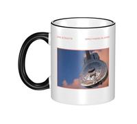 Unisex Straits Rock Band Dire Ceramic Coffee Mug 330ML Tea Cup Colorful Premium Cup for Men and Women at Home Office Travel or on Birthday Occasions