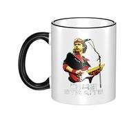 Unisex Straits Rock Band Dire Ceramic Coffee Mug 330ML Tea Cup Colorful Premium Cup for Men and Women at Home Office Travel or on Birthday Occasions