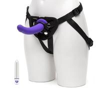 Unisex Strap On Dildo & Harness Kit - Magic Bullet Vibrator