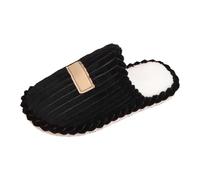 Unisex Stripe Slippers Warm Plush House Shoes Indoor Winter | Modern Pattern Design Soft Lining Footwear Comfortable Non Slip Sole For Couples Home Bedroom Lounge And Daily Use
