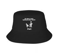 Unisex Sun hat Custom If They Talk Behind Your Back Fart Bucket Hat Women Men Outdoor Sun Summer Camping Fishing Cap Gift