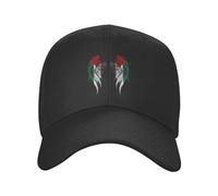 Unisex Sun Hat Wing Palestine Flag Peaked Cap Adjustable Ball Cap Low Profile Flat Brim Baseball Caps for Sport Golf Running