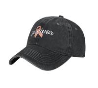 Unisex Sun Visor Hat Endometrial Cancer Survivor Trucker Cap Breathable Casual Cap Fashion Sports Cap for Sports Cycling Gym