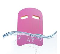 Unisex swimming board, featuring an EVA foam buoyancy board with safety hand holes. Suitable for beginners and training use, designed to enhance swimming technique. (Pink - U)