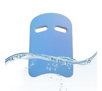 Unisex swimming board, featuring an EVA foam buoyancy board with safety hand holes. Suitable for beginners and training use, designed to enhance swimming technique. (Blue - U)