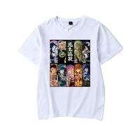 Unisex T-Shirt Demon Nezuko Slayer Tee Anime Cartoon Short Sleeve Summer Top for Men Women Casual Streetwear