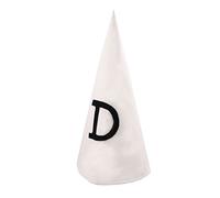 Unisex Tall Flat Plain Printed Hat Adults Fancy Dress Party Hat Accessories Dunce Hat One Size