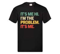 Unisex Taylor T-Shirt Music Festival 2024 Tour Tee - It's Me I'm The Problem Black