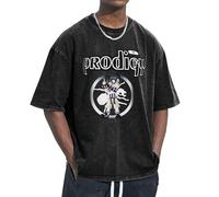 Unisex The Ant Music Band T Shirts Vintage wash Tee Shirt Short Sleeve Crew Neck Oversized Cotton Streetwear Cute Graphic Summer Casual Loose Basic Tee Top