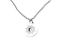 unisex The Eclipse Cosplay Ayan Khaotung Moon Star Circular Pendant Necklace Lovers Jewelry Accessories Gift Wholesale gifts