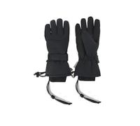 Unisex Thick Waterproof Warm Ski Gloves Ideal for Outdoor Activities such as Mountaineering, Cycling, Snowboarding and Skiing. Five Finger Design Colour: Black Eternal Night. Such