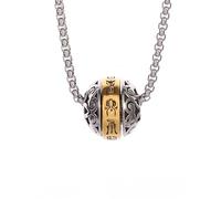 unisex Tibetan Buddhist Scriptures Necklace Men's and Women's Fashion Classic Amulets Jewelry Gift Accessories Jewelry Accessories