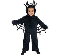 Unisex Toddler Spider Costume Kids Halloween Black Spider Fancy Dress Outfit Age